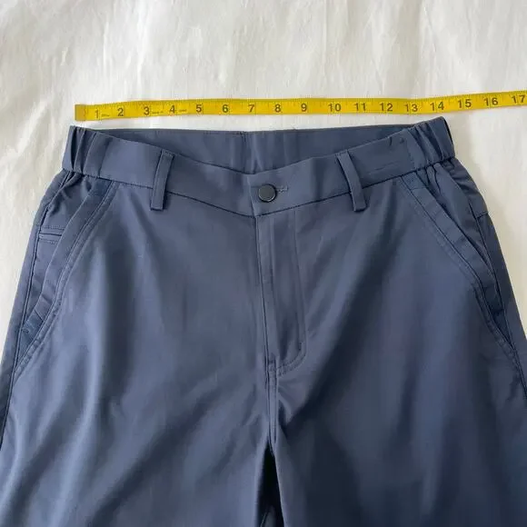 Jack Archer Set of 2 Jetsetter Tech Pants in Stone and Deep Blue, Size 30x36